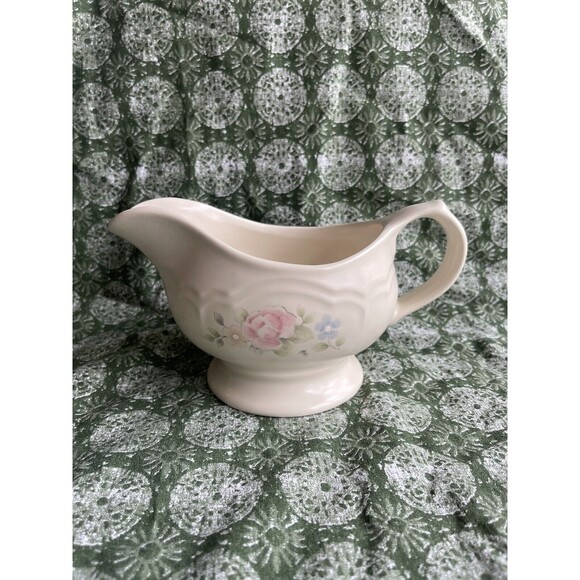 Pfaltzgraff Other - Vintage Pfaltzgraff Tea Rose Gravy Sauce Boat Server 8" #436 USA